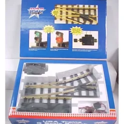 USA Trains R81215 G 48" Diameter Brass Left Hand Remote Switch Turnout - Model Train Junction: Quality Parts and Art Supplies Hot