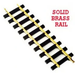 USA Trains R81000 G 12" Solid Brass Rail Straight Track. Sold by Piece - Model Train Junction: Quality Parts and Art Supplies Best