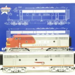 USA Trains R22257 G Santa Fe F3 AB Powered Diesel Locomotive Set - Model Train Junction: Quality Parts and Art Supplies Sale