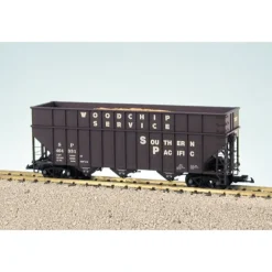 USA Trains R14080 G SP Woodchip Car with "Real" Woodchip Load #464331 - Model Train Junction: Quality Parts and Art Supplies Outlet