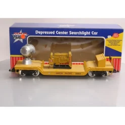 USA Trains R17325 G Union Pacific Depressed-Center Flat Car with Searchlight - Model Train Junction: Quality Parts and Art Supplies Online