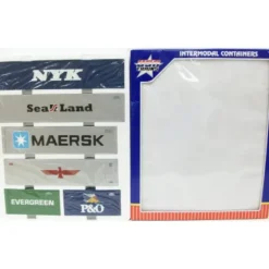 USA Trains 1710U G Intermodal Containers Set #1 - Model Train Junction: Quality Parts and Art Supplies Online