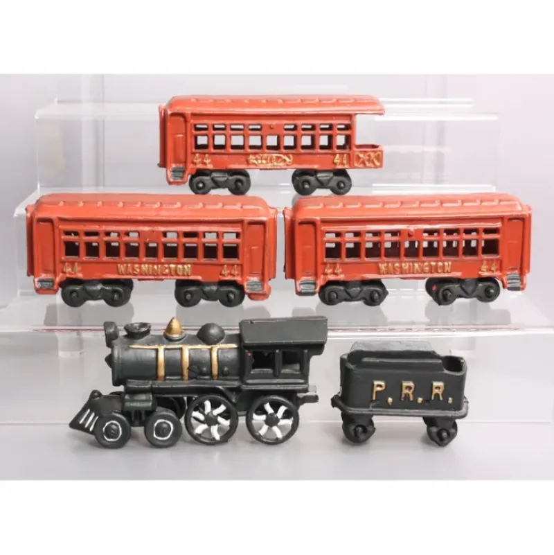 Vintage PRR Washington 44 Cast-Iron Passenger Train Set EX - Model Train Junction: Quality Parts and Art Supplies Discount
