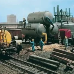 Vollmer 5520 HO Triple Storage Tank Kit - Model Train Junction: Quality Parts and Art Supplies Online