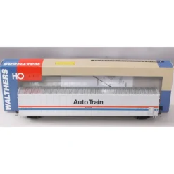 Trains*Walthers 932-6221 HO Amtrak Phase 3 75' Auto Train Auto Carrier #9027 LN/Box - Model Train Junction: Quality Parts and Art Supplies
