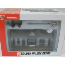 Walthers 933-2808 HO Built-Up Golden Valley Depot Assembled Building - Model Train Junction: Quality Parts and Art Supplies Discount