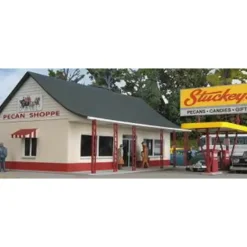 Walthers 933-2853 HO Built-Up Stuckey's Restaurant Store - Model Train Junction: Quality Parts and Art Supplies Online