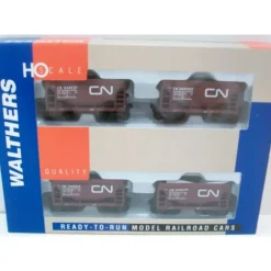Walthers 932-4503 HO CN Taconite Ore Car 4-Pack - Model Train Junction: Quality Parts and Art Supplies Outlet