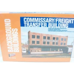 Walthers 933-3173 HO Commissary/Freight Transfer Background Building Kit - Model Train Junction: Quality Parts and Art Supplies New