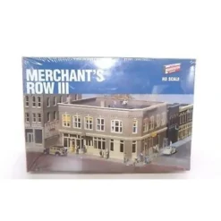 Walthers 933-3064 HO Cornerstone Series Merchant's Row III Structure Kit - Model Train Junction: Quality Parts and Art Supplies Outlet