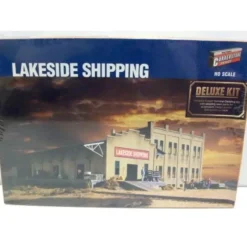 Walthers 933-3702 HO Deluxe Lakeside Shipping Co. Building Kit - Model Train Junction: Quality Parts and Art Supplies Clearance