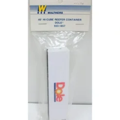Walthers 933-1857 HO Dole 40' Hi Cube Reefer Container - Model Train Junction: Quality Parts and Art Supplies New