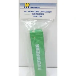 Walthers 933-1703 HO Evergreen 40' High Cube Container - Model Train Junction: Quality Parts and Art Supplies Best