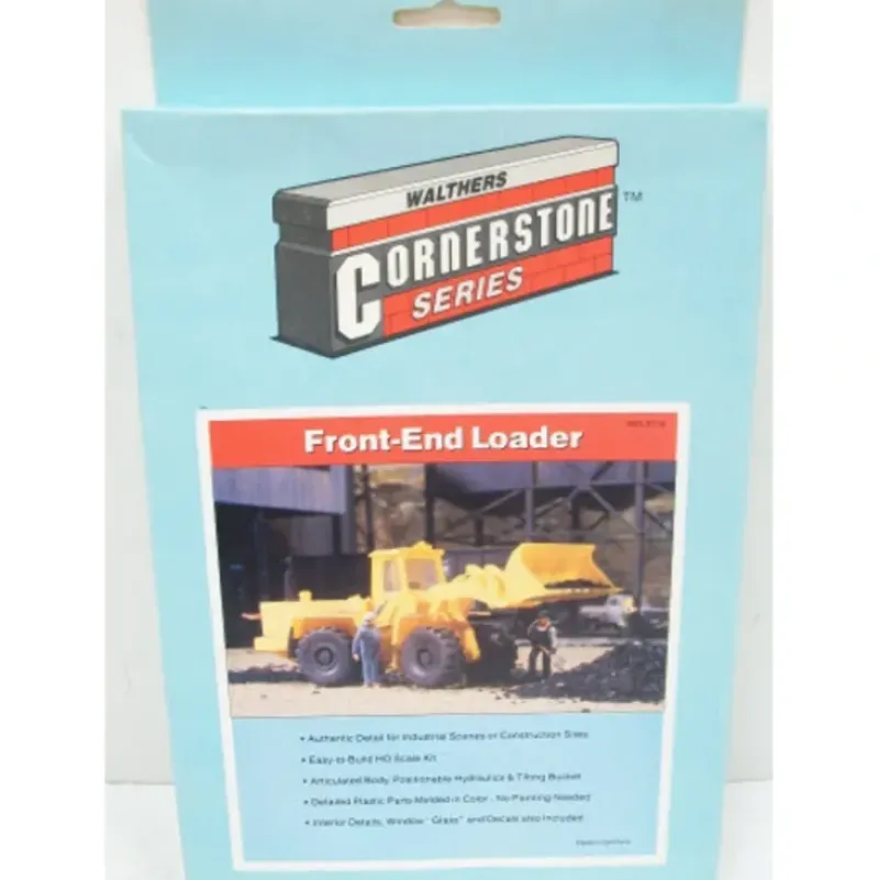 Trains*Walthers 933-3118 HO Front-End Loader Building Kit - Model Train Junction: Quality Parts and Art Supplies