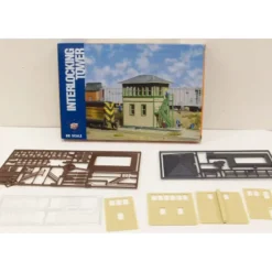 Trains*Walthers 933-3071 HO Interlocking Tower Building Kit - Model Train Junction: Quality Parts and Art Supplies