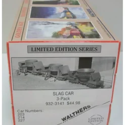 Walthers 932-3141 HO Limited Edition Series Slag Car Kit (Pack of 3) - Model Train Junction: Quality Parts and Art Supplies Hot