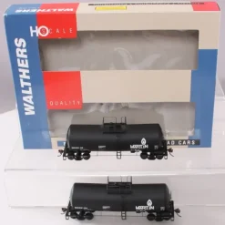 Walthers 932-27207 HO Martin Gas-Sulphur UTLX 16K Gal. Tank Car (Pack of 2) LN/Box - Model Train Junction: Quality Parts and Art Supplies Discount