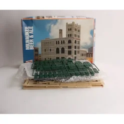 Walthers 933-3024 HO Milwaukee Beer & Ale Structure Kit - Model Train Junction: Quality Parts and Art Supplies Best