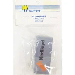 Trains*Walthers 933-1759 HO Nedlloyd 20' Container - Model Train Junction: Quality Parts and Art Supplies