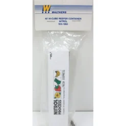 Walthers 933-1860 HO Nitrol 40' Hi-Cube Reefer Container - Model Train Junction: Quality Parts and Art Supplies Best