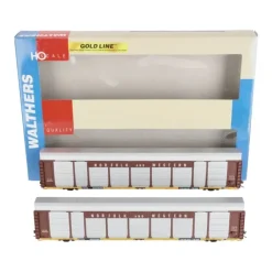 Walthers 932-24883 HO Norfolk & Western Thrall 89' Tri-Level Auto Carrier 2-Pack LN/Box - Model Train Junction: Quality Parts and Art Supplies Discount