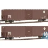 Walthers 932-235513 HO Scale BNSF Pullman-Standard 60' Auto Boxcar- 2 Pack LN/Box - Model Train Junction: Quality Parts and Art Supplies Discount