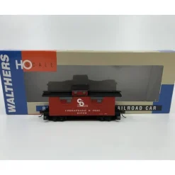 Trains*Walthers 932-7522 HO Scale Chesapeake & Ohio Progress Wood Caboose #90795 - Model Train Junction: Quality Parts and Art Supplies