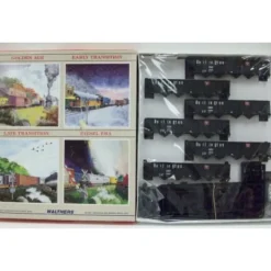 Walthers 932-4937 HO Scale Chicago Bulington & Quincy Quad Hopper 6-Pack - Model Train Junction: Quality Parts and Art Supplies Sale