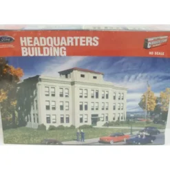 Walthers 933-3074 HO Scale Headquarters Commercial Structure Kit - Model Train Junction: Quality Parts and Art Supplies Online