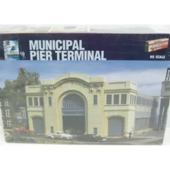 Walthers 933-3066 HO Scale Municipal Pier Terminal Structure Building Kit - Model Train Junction: Quality Parts and Art Supplies Best