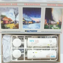 Walthers 932-5163 HO Scale Nord 40' Tank Car #25923 Kit - Model Train Junction: Quality Parts and Art Supplies New