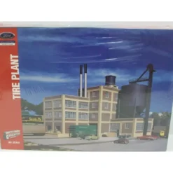 Walthers 933-3078 HO Scale Tire Plant Industrial Structure Kit - Model Train Junction: Quality Parts and Art Supplies Hot
