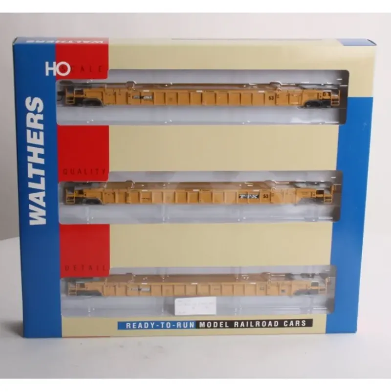 Trains*Walthers 932-3942 HO Scale TTX NSC 53' Well Cars #620630 (Set of 3) LN/Box - Model Train Junction: Quality Parts and Art Supplies