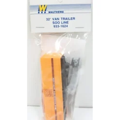 Walthers 933-1624 HO Soo Line 32' Van Trailer Kit - Model Train Junction: Quality Parts and Art Supplies Sale