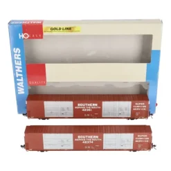 Walthers 932-235311 HO SOU Gold Line PS 86' Hi-Cube 8-Door Boxcar (Set of 2) LN/Box - Model Train Junction: Quality Parts and Art Supplies Online