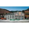 Walthers 933-2912 HO State Line Farm Supply Building Kit - Model Train Junction: Quality Parts and Art Supplies Discount