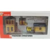 Walthers 933-2800 HO Trackside Structures Set Built-Up - Model Train Junction: Quality Parts and Art Supplies Sale