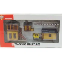 Walthers 933-2800 HO Trackside Structures Set Built-Up - Model Train Junction: Quality Parts and Art Supplies Sale