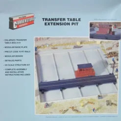 Walthers 933-3132 HO Transfer Table Extension Pit Structure Kit - Model Train Junction: Quality Parts and Art Supplies Discount