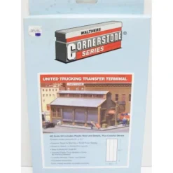 Walthers 933-3005 HO United Trucking Transfer Terminal Building Kit - Model Train Junction: Quality Parts and Art Supplies Best