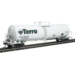 Walthers 932-7270 HO UTLX Terra 23K Gal Funnel Flow Tank Car #300127 LN/Box - Model Train Junction: Quality Parts and Art Supplies Sale