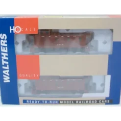 Walthers 932-27505 HO Wabash 30' Wood Caboose 2-Pack - Model Train Junction: Quality Parts and Art Supplies Online