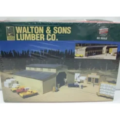 Walthers 933-3057 HO Walton and Sons Lumber Company Building Kit - Model Train Junction: Quality Parts and Art Supplies Online