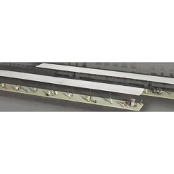 Walthers 933-3258 N Butterfly-Style Station Platform Shelter Cornerstone Kit - Model Train Junction: Quality Parts and Art Supplies Hot