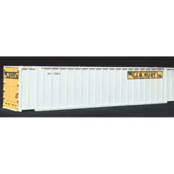 Walthers 933-3454 N JB Hunt 48' Rib-Side Container - Model Train Junction: Quality Parts and Art Supplies Outlet
