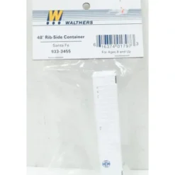 Walthers 933-3455 N Santa Fe 48' Ribbed Side Container - Model Train Junction: Quality Parts and Art Supplies New