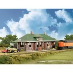 Walthers 933-3818 Pella Depot N Scale Kit - Model Train Junction: Quality Parts and Art Supplies Best