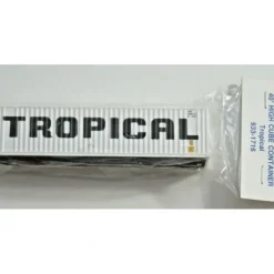Walthers 933-1716 Tropical 40' High Cube Container - Model Train Junction: Quality Parts and Art Supplies Discount