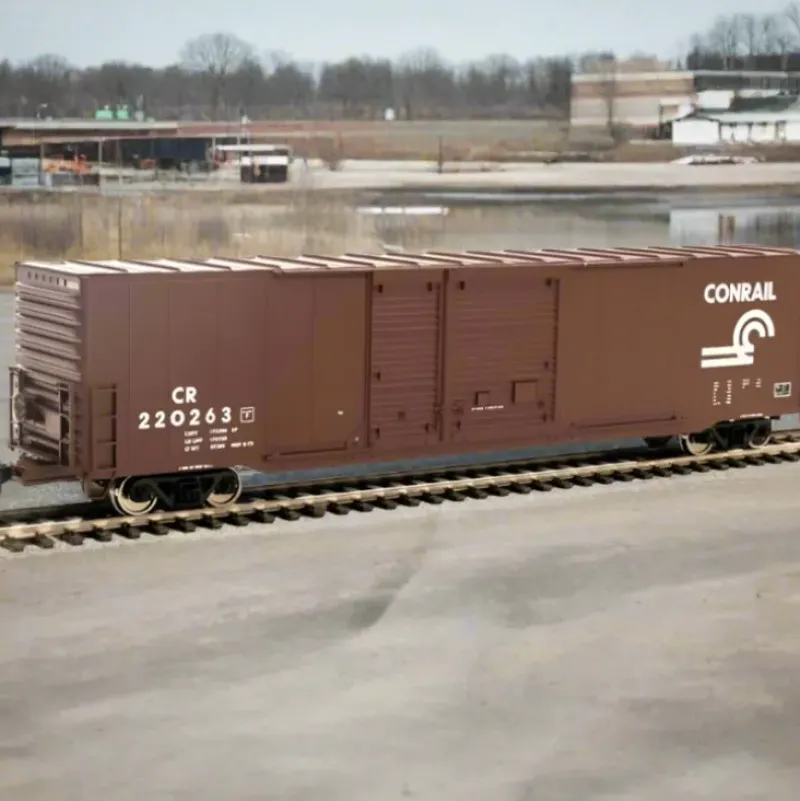 Walthers Mainline HO 910-3203 60' PS Double Door Auto Parts Box Car, Conrail #220263 - Model Train Junction: Quality Parts and Art Supplies Clearance