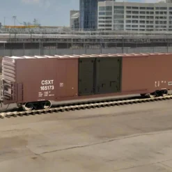 Walthers Mainline HO 910-3205 60' PS Double Door Auto Parts Box Car, CSX #165178 - Model Train Junction: Quality Parts and Art Supplies Hot